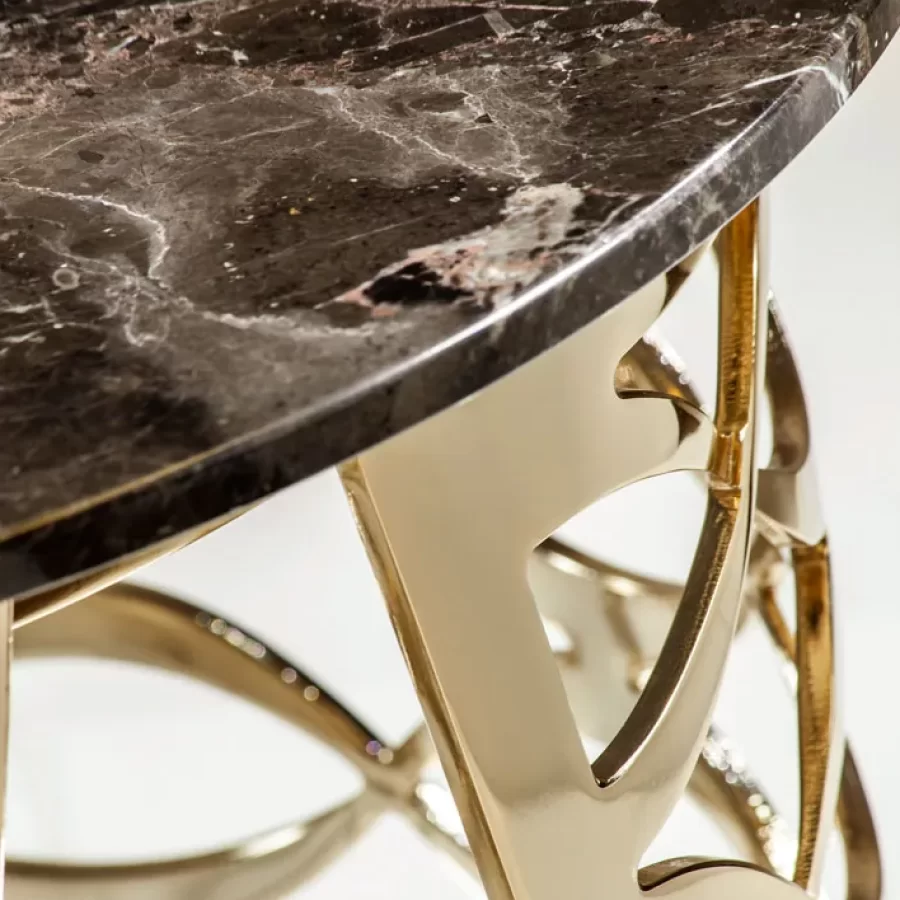 Table basse Isidoro ronde de Cantori — vue d’ensemble