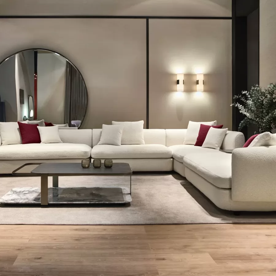Rodin Mirror by Cantori, Italian Mirrors