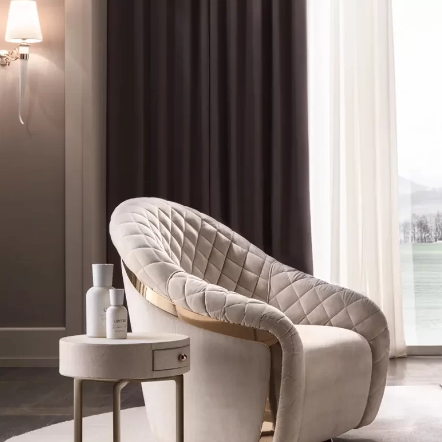 Teo Bedside Table by Cantori, Italian Nightstands