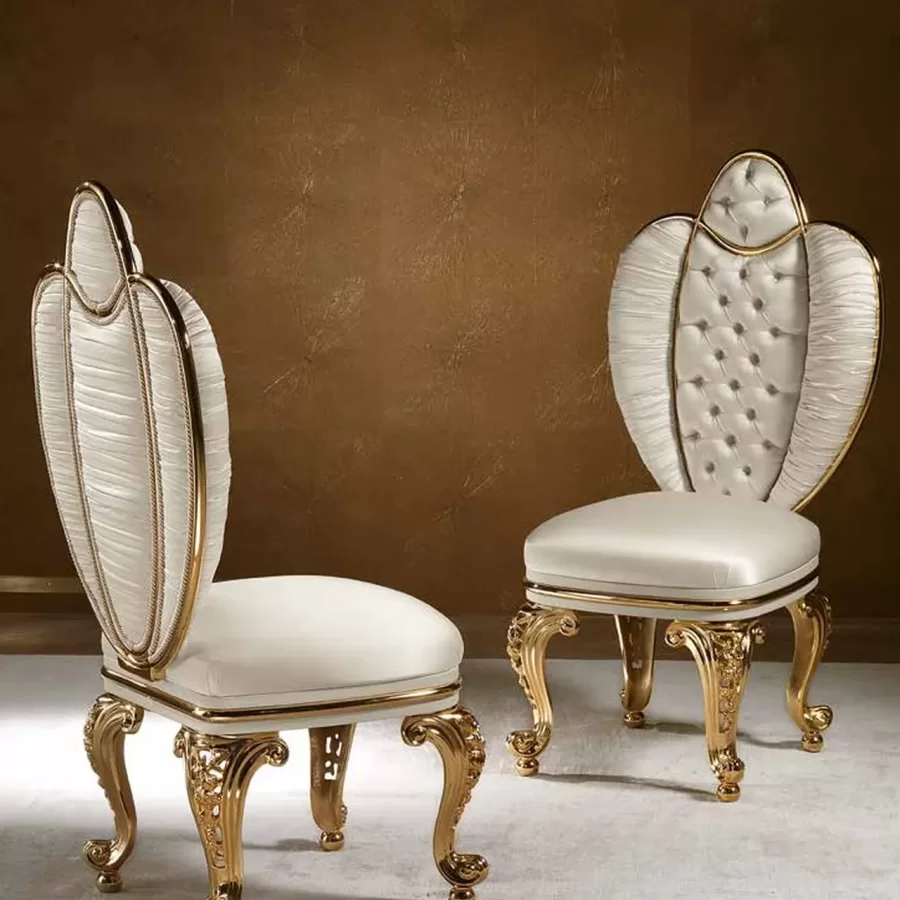 Chaise de repas en métal AD013 — Aida — Cappelletti