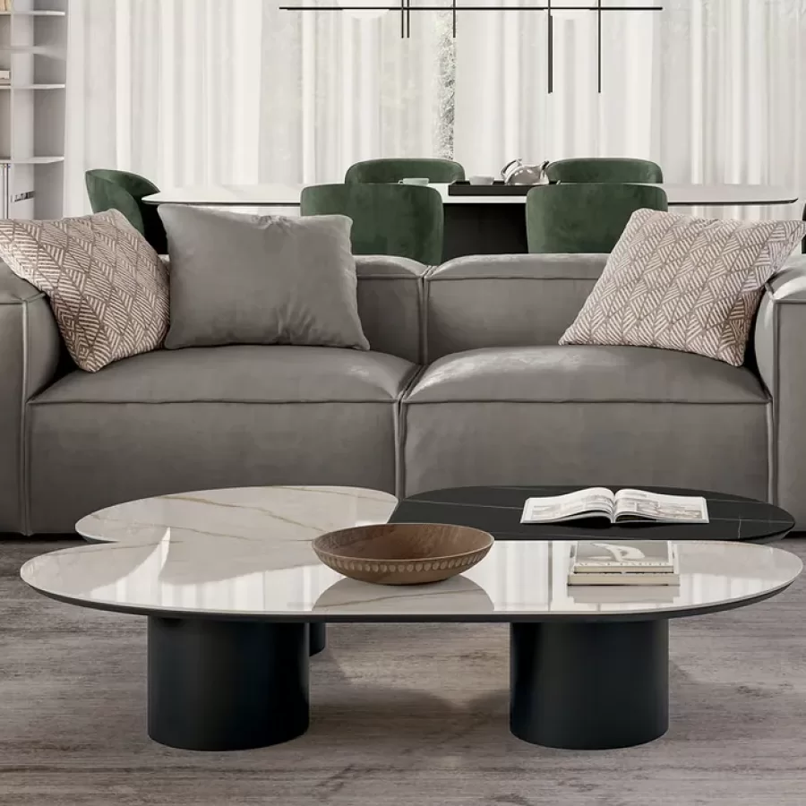 Table basse Atollo de Dall'Agnese — vue d’ensemble