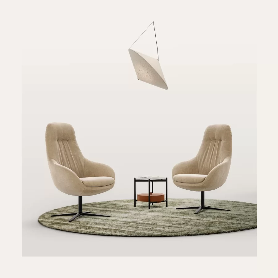 Fauteuil Flo de Dall'Agnese — vue d’ensemble
