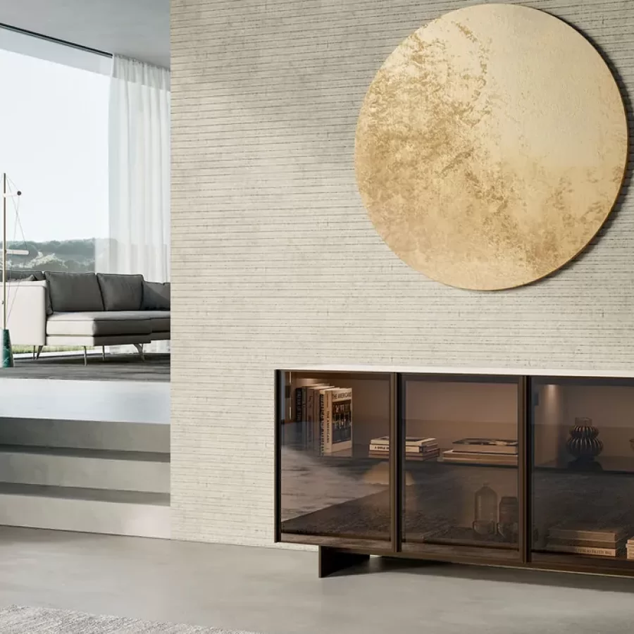 Glass Up Sideboard by Dall'Agnese, Living Room Furniture