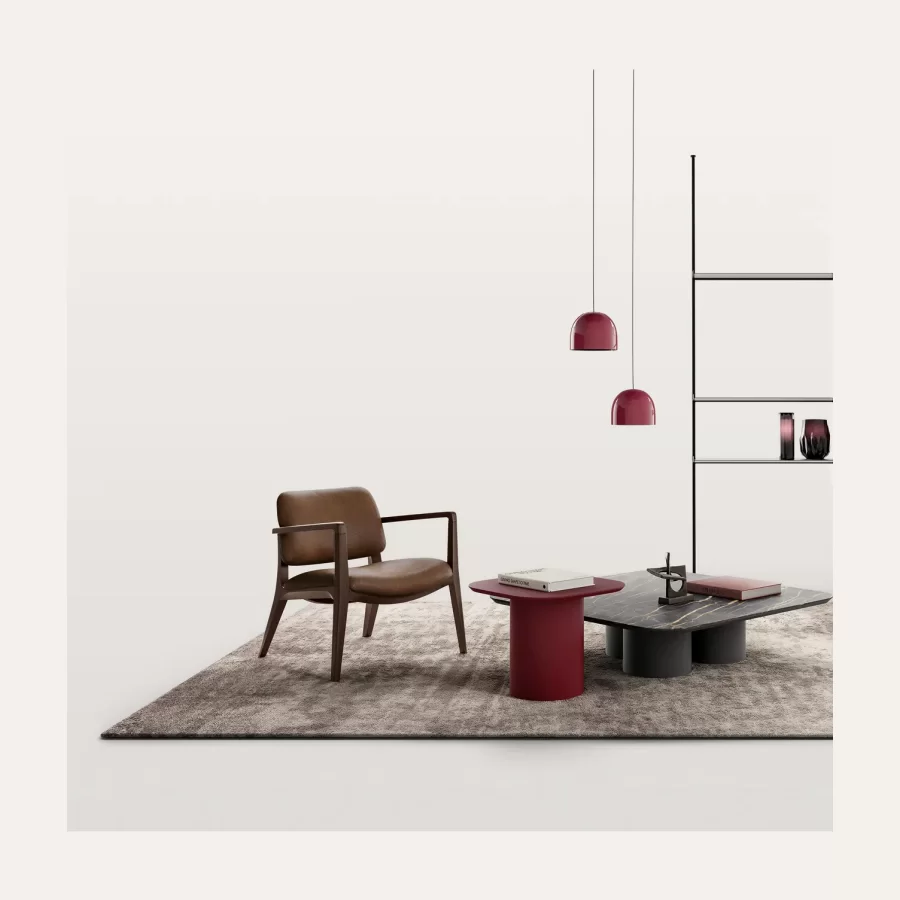 Hull Lounge Armchair by Dall'Agnese, Living Room Furniture