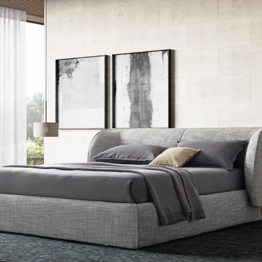 Inemuri Italian upholstered bed, bedroom furniture store in Grimsby