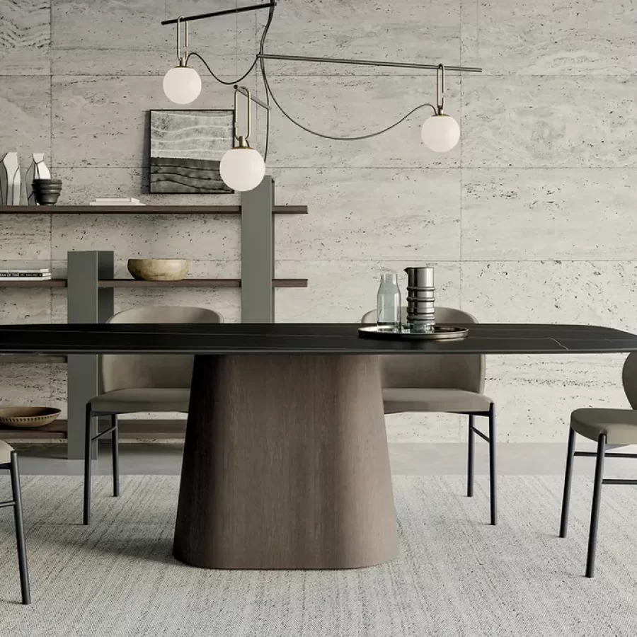 Table de repas Koniko de Dall'Agnese — vue d’ensemble