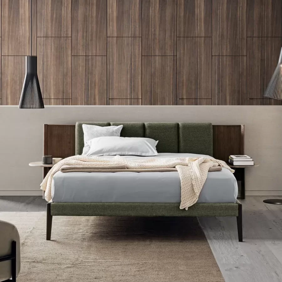 Millerighe Bed by Dall'Agnese, Italian Bedroom Furniture
