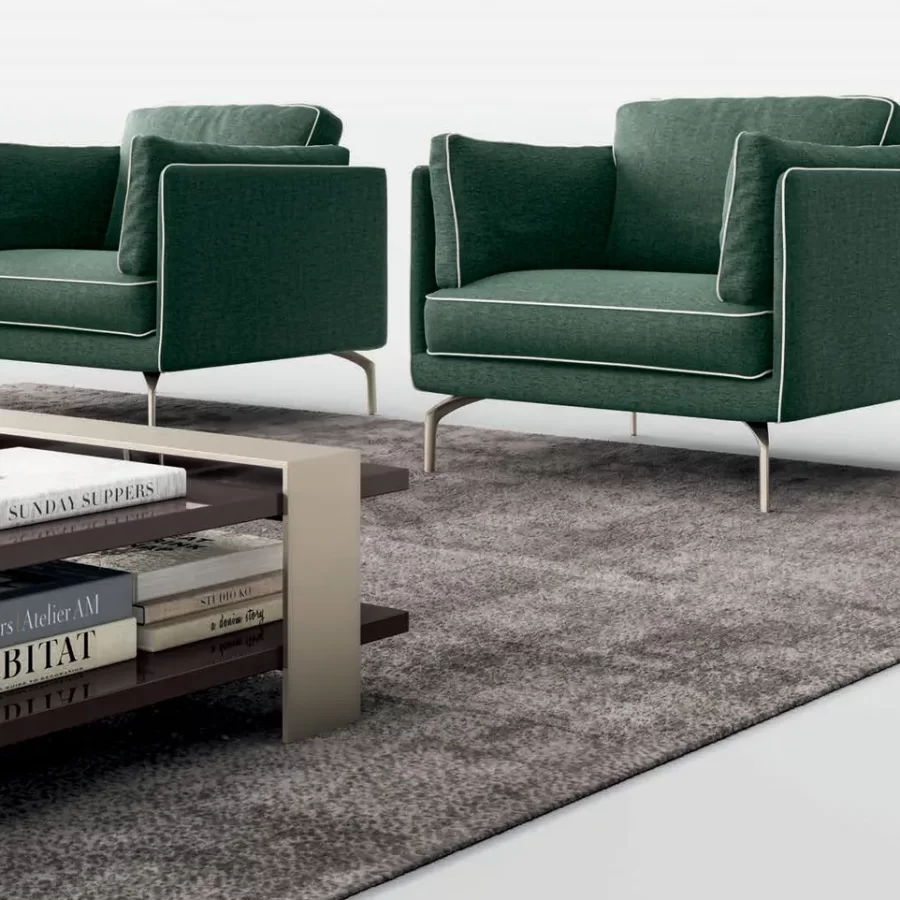 Fauteuil Milton de Dall'Agnese — mise en situation