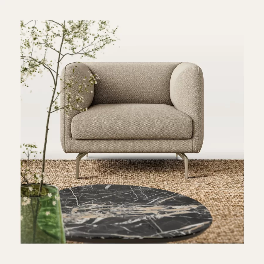 Fauteuil Panama de Dall'Agnese — mise en situation
