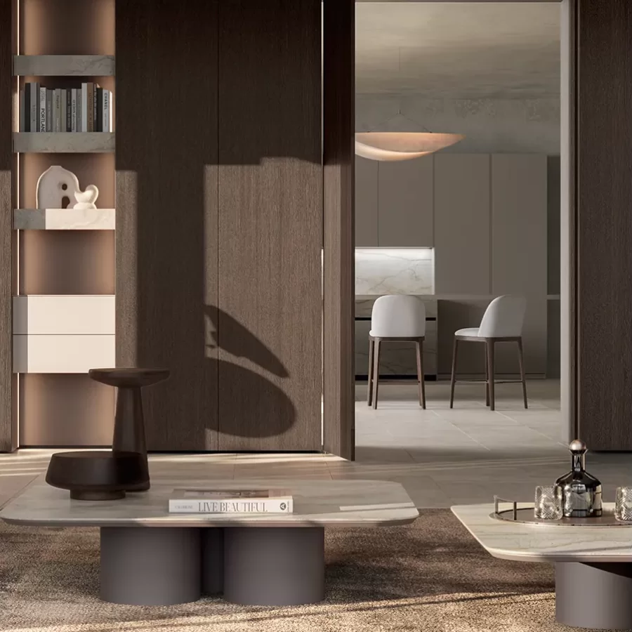 Pivot Swing Door by Dall'Agnese, Living Room Furniture