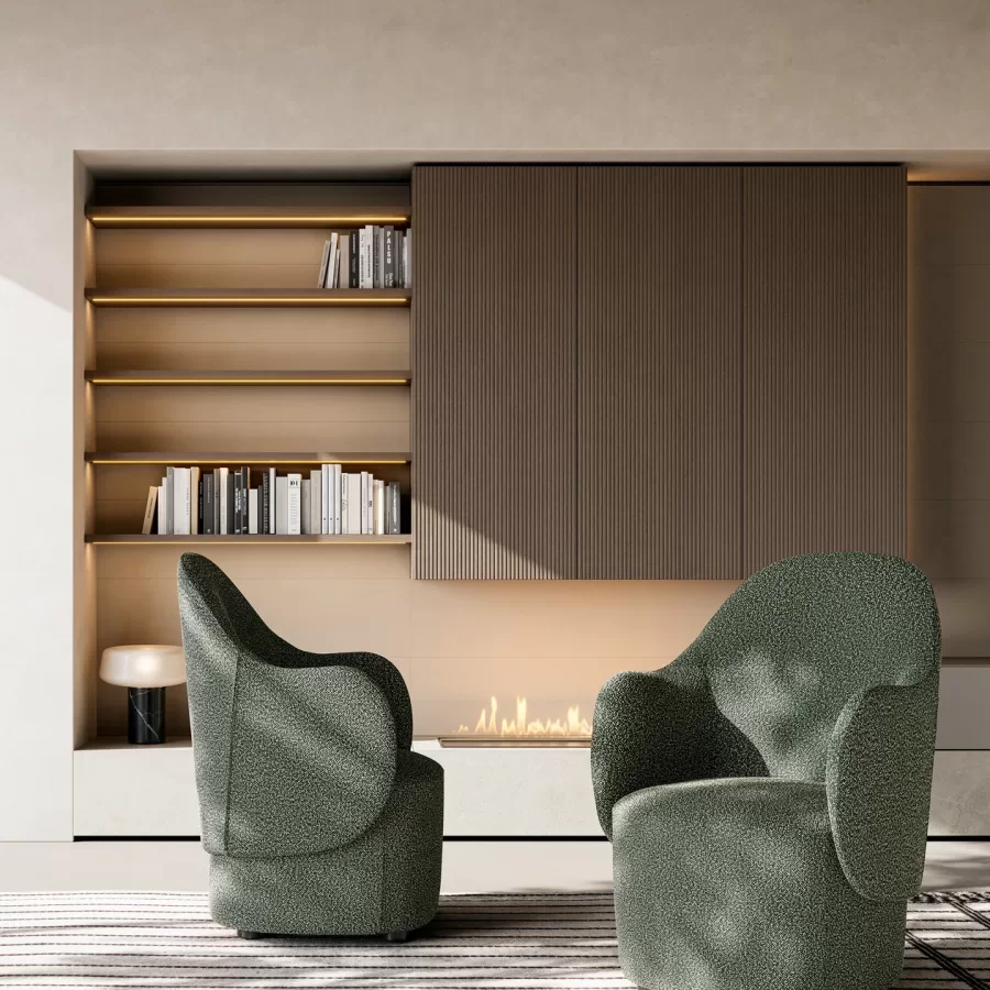 Planka Armchair by Dall'Agnese, Living Room Furniture