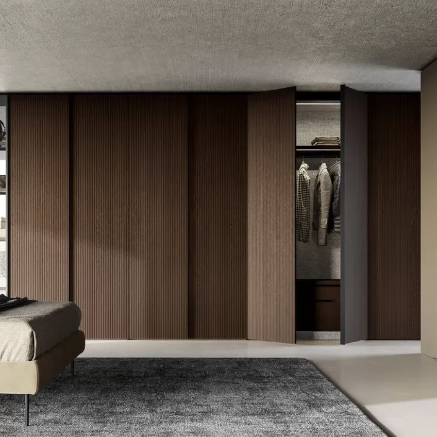 Ritmo Wardrobe by Dall'Agnese, Italian Bedroom Furniture