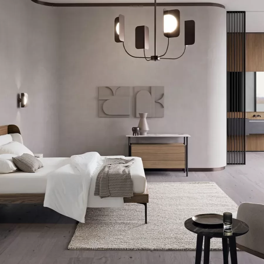Volume Bed by Dall'Agnese, Italian Bedroom Furniture