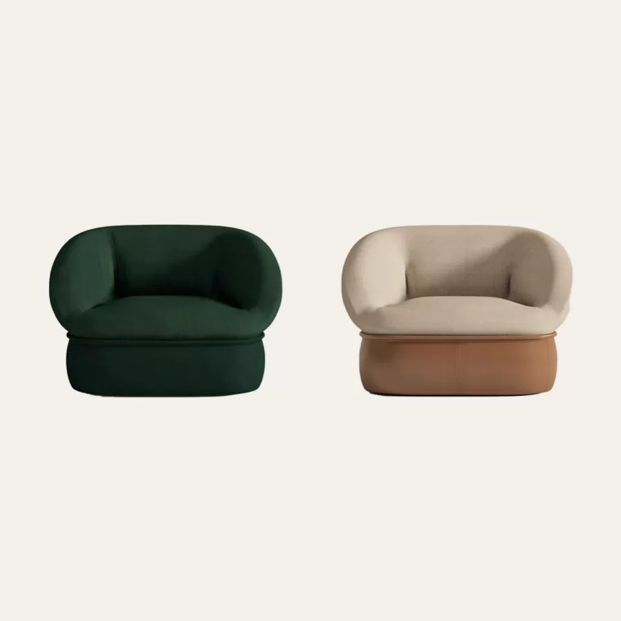 Alta Armchair by Ditre Italia, high end living room furniture, made to order in Italy