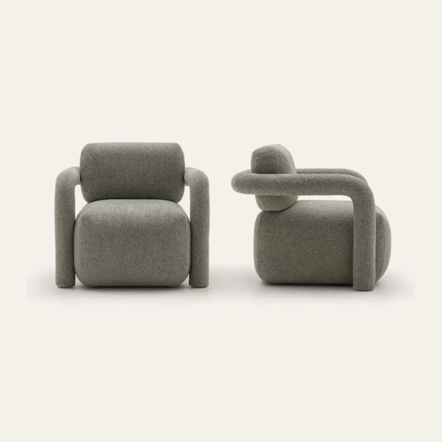 Hairpin Armchair by Ditre Italia, living room furniture, made to order in Italy