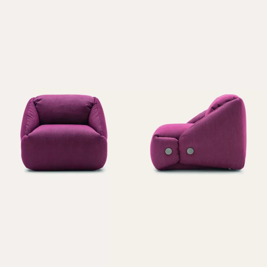 Melville Armchair by Ditre Italia, living room furniture, made to order in Italy
