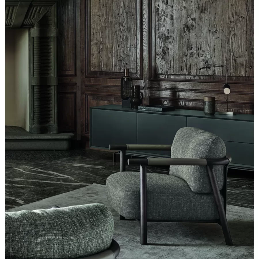 Nathy Armchair by Ditre Italia, luxury living room furniture, made to order in Italy