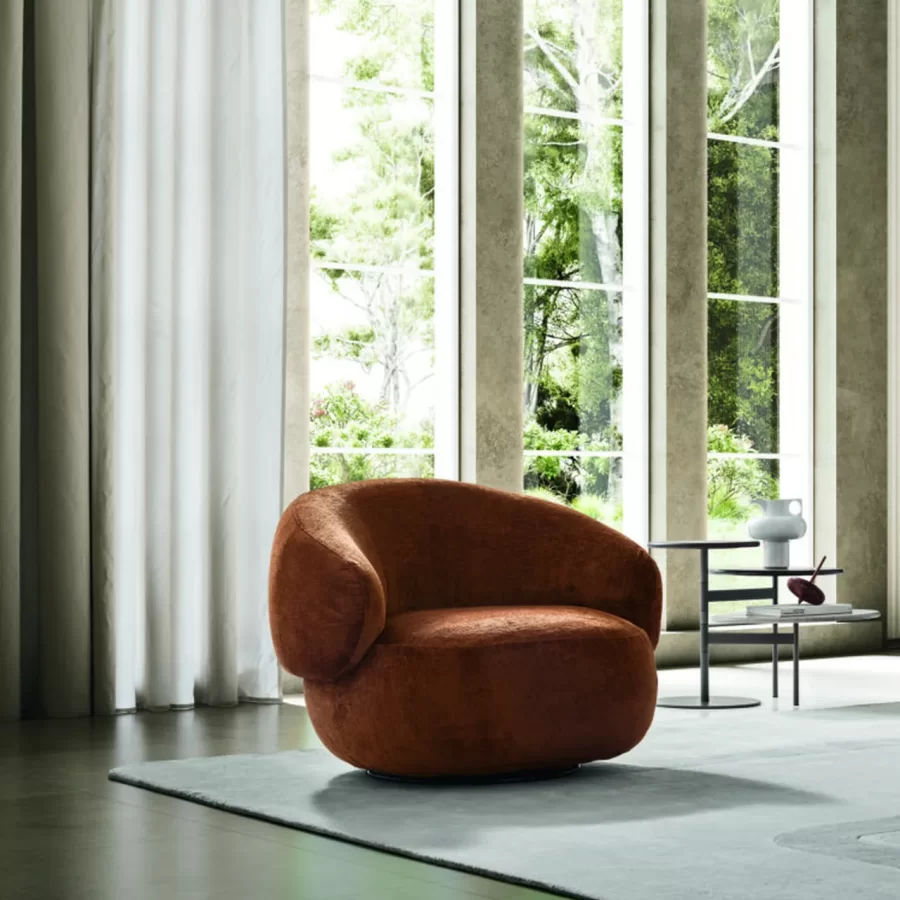 Pacific Armchair by Ditre Italia, living room furniture, made to order in Italy