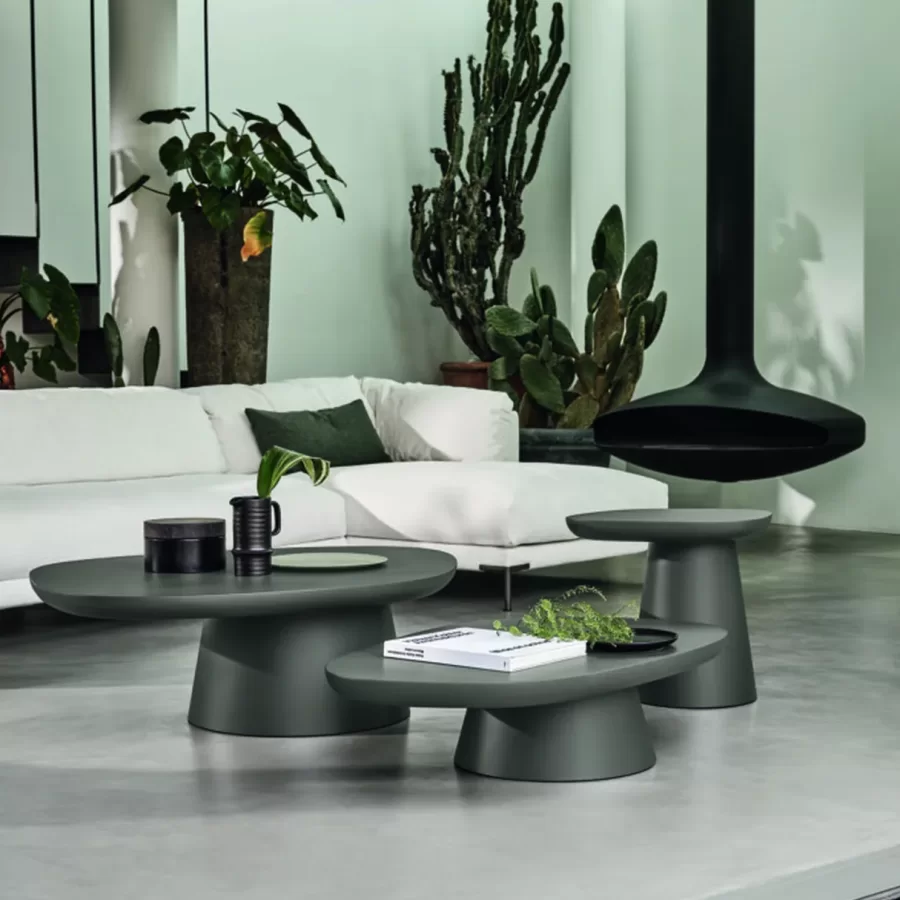 Tavolino Stone-in di Ditre Italia, per un soggiorno moderno, mobili moderni per il soggiorno