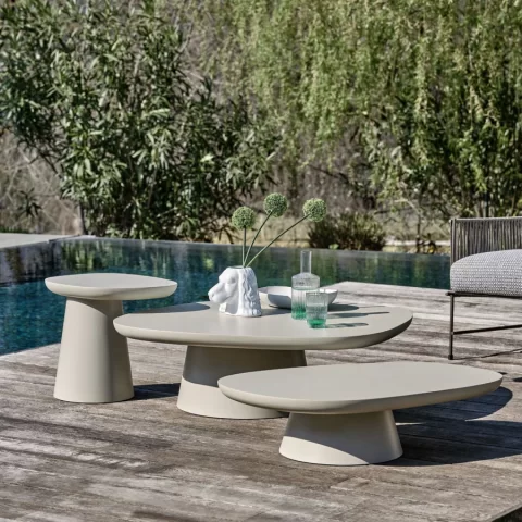 Table basse d'extérieur Stone-out