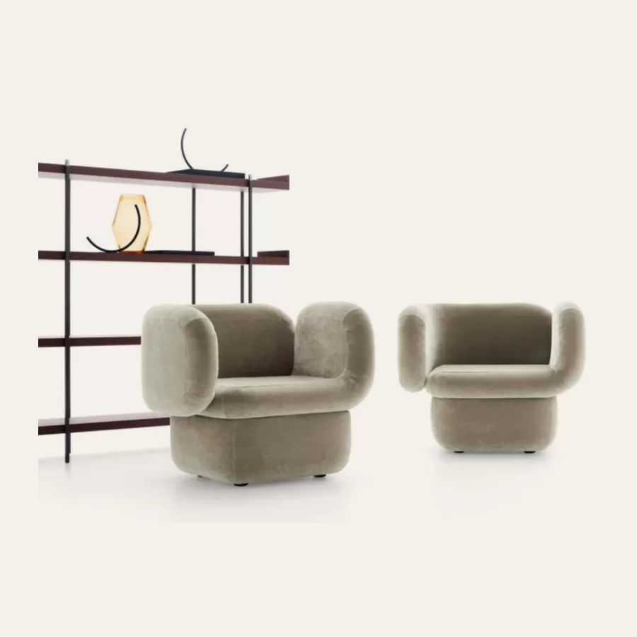 Vento Armchair by Ditre Italia, living room furniture, made to order in Italy
