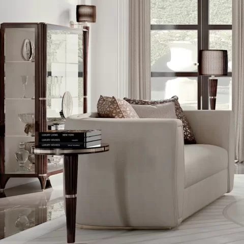 Ellipse Round Side Table