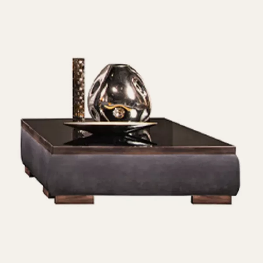 Table basse Cromo habillée d’Epoque — vue d’ensemble