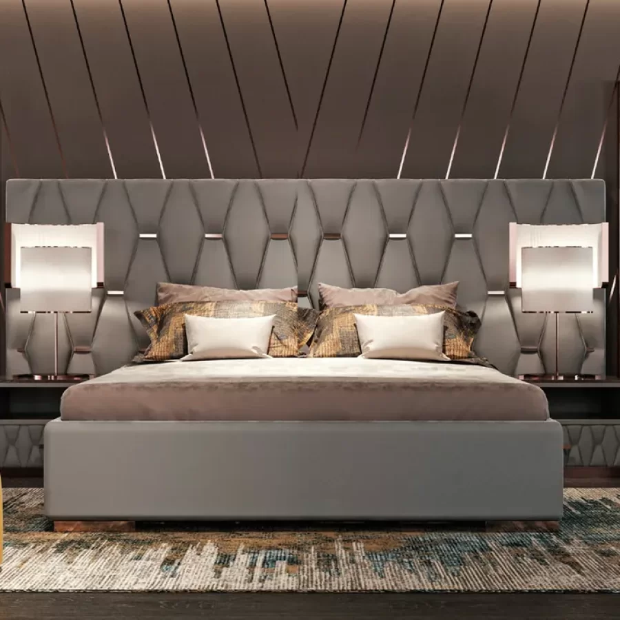 Nefrite Bed by Epoque, Italian Bedroom Furniture