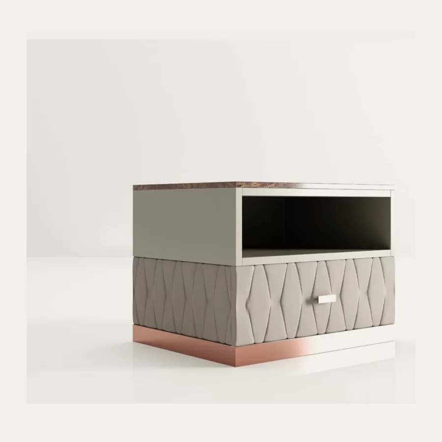 Table de chevet Nefrite d’Epoque — vue d’ensemble