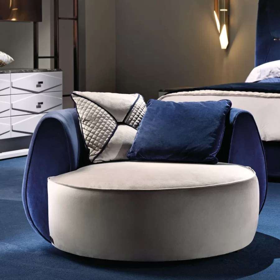 Fauteuil Riolite d’Epoque — mise en situation
