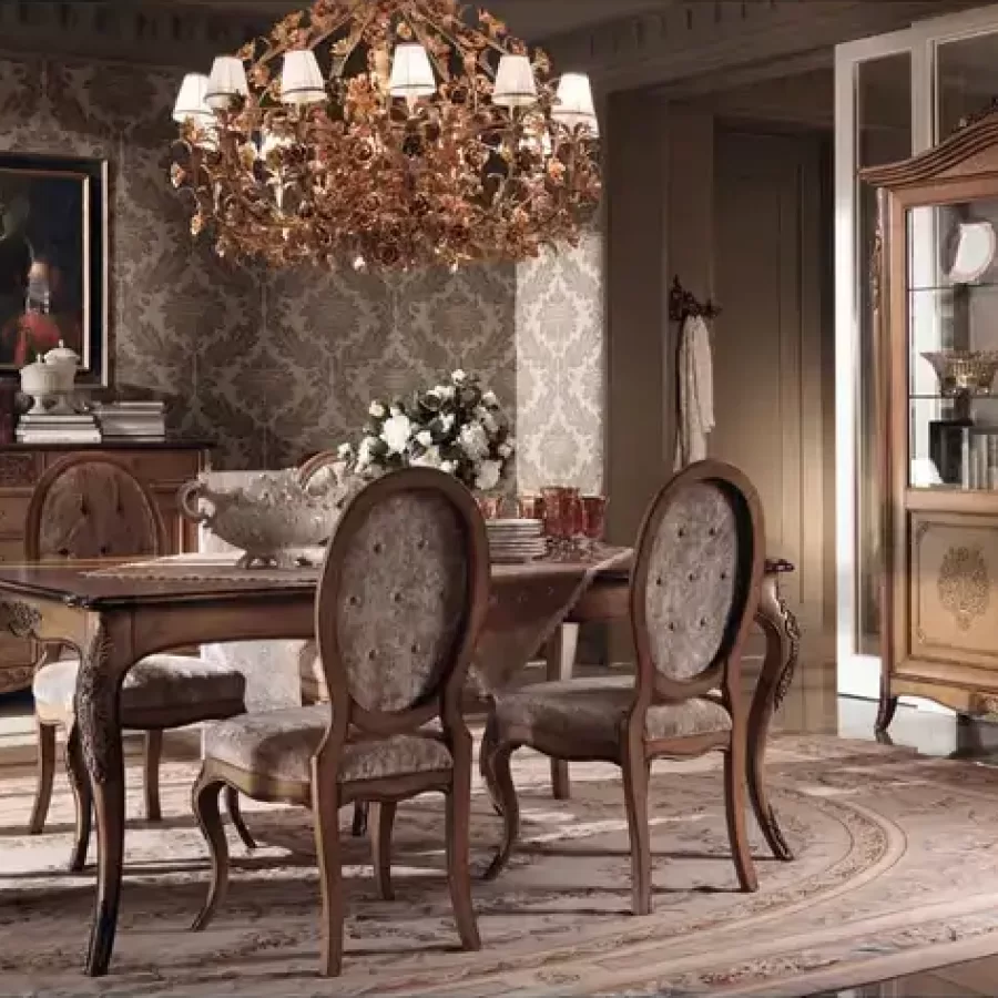 Gran Guardia classic Italian dining table, high-end furniture store in Grimsby
