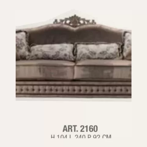 Gran Guardia Sofa with 6 Cushions