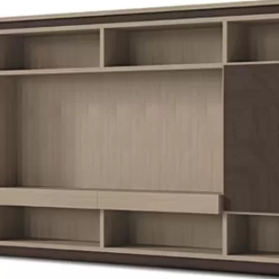 Icon Wall System with TV Opening, Large by Francesco Pasi, Living Room Furniture