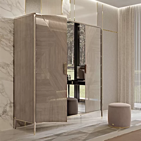 Icon Wardrobe, 3 Hinged Doors