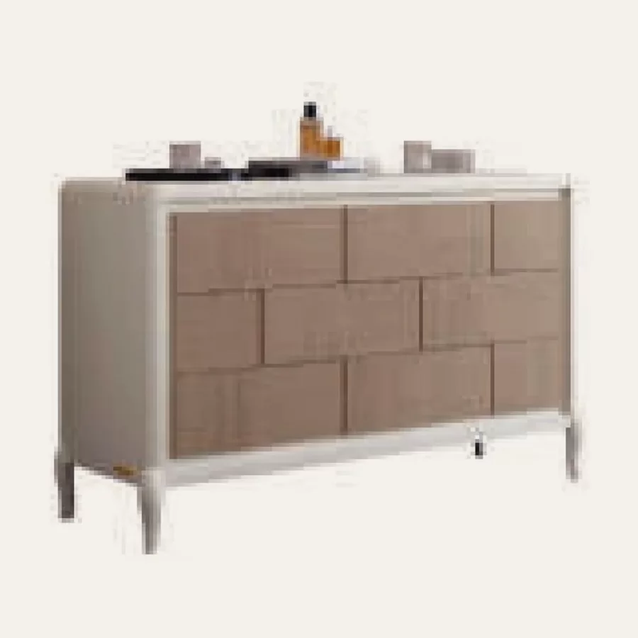 Ocean Chest of Drawers, Natural oak facade by Francesco Pasi, Italian Chests of Drawers