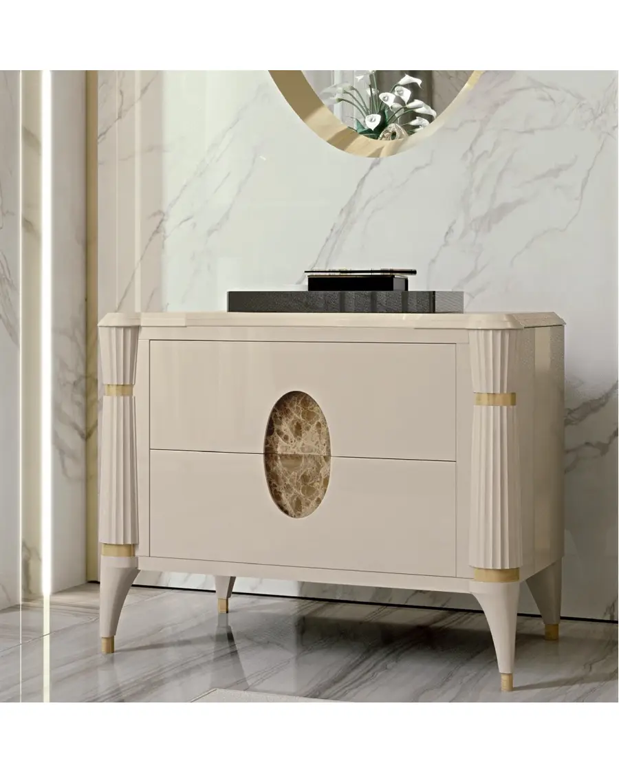 Ellipse bedside table, Francesco Pasi, supplementary photo, photo 1 of 12