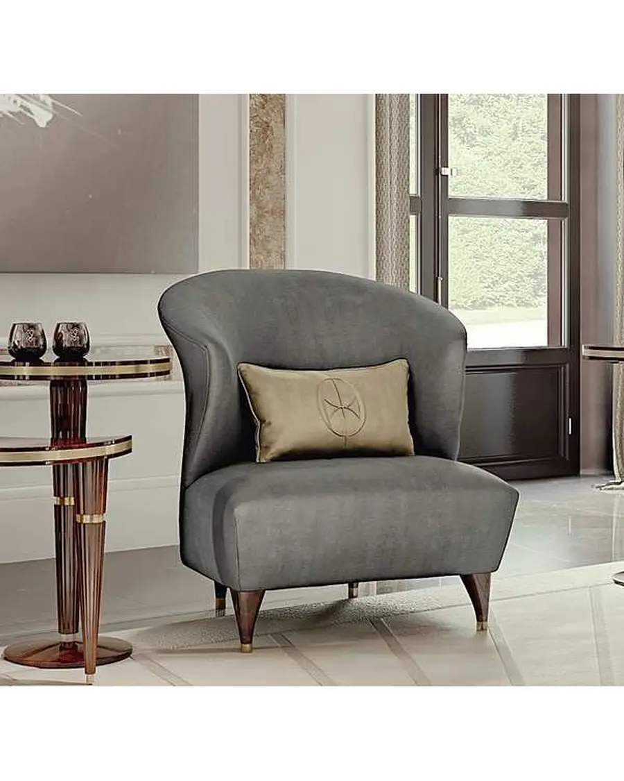 Ellipse shaped armchair, Francesco Pasi, supplementary photo, photo 6 of 13