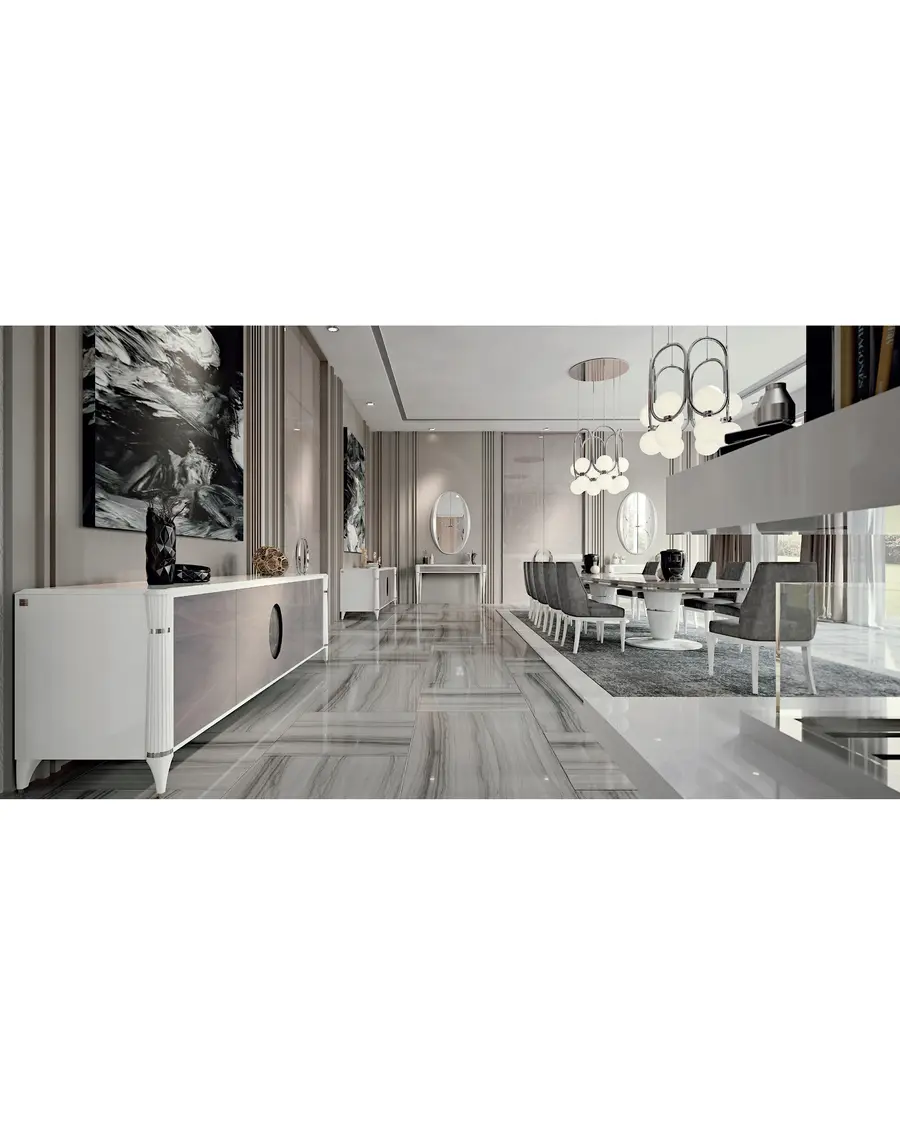 Ellipse sideboard marble oval, Francesco Pasi, supplementary photo, photo 1 of 10