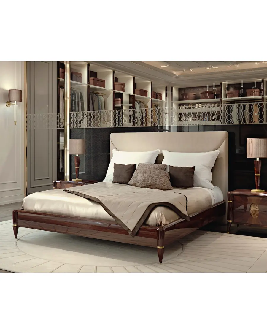 Ellipse upholstered bed, Francesco Pasi, supplementary photo, photo 3 of 6
