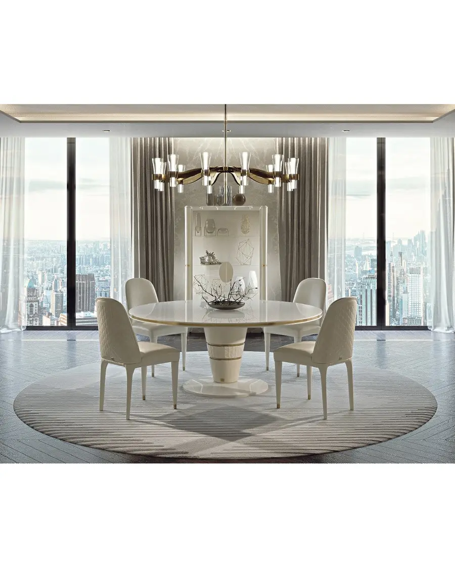 Ellipse upholstered dining chair, Francesco Pasi, supplementary photo, photo 1 of 12