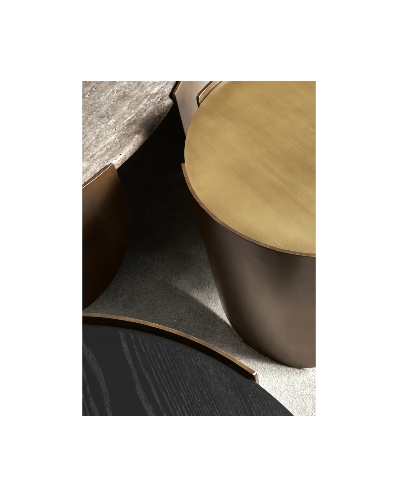 Atenae coffee tables by Cantori, in an interior setting, photo 6 of 14