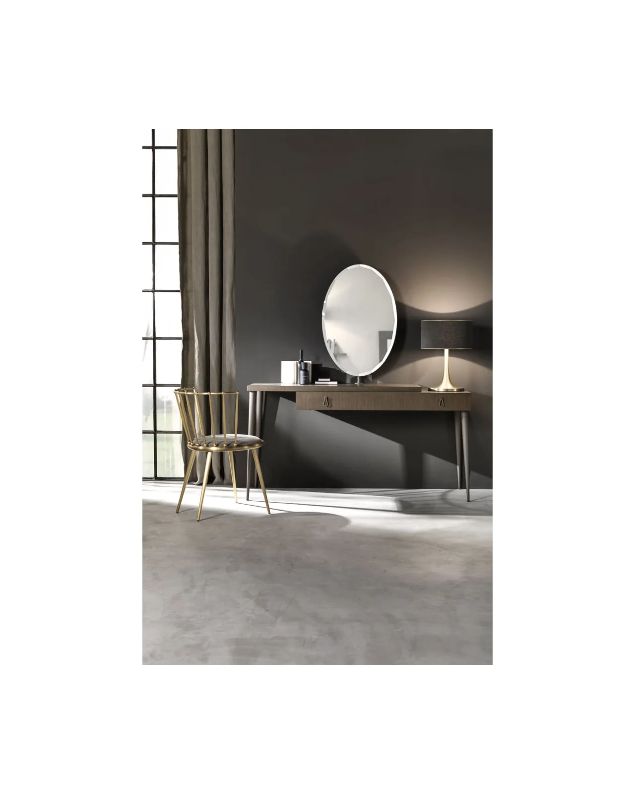 Aurora Bacchettata dining chair by Cantori, in an interior setting, photo 2 of 7