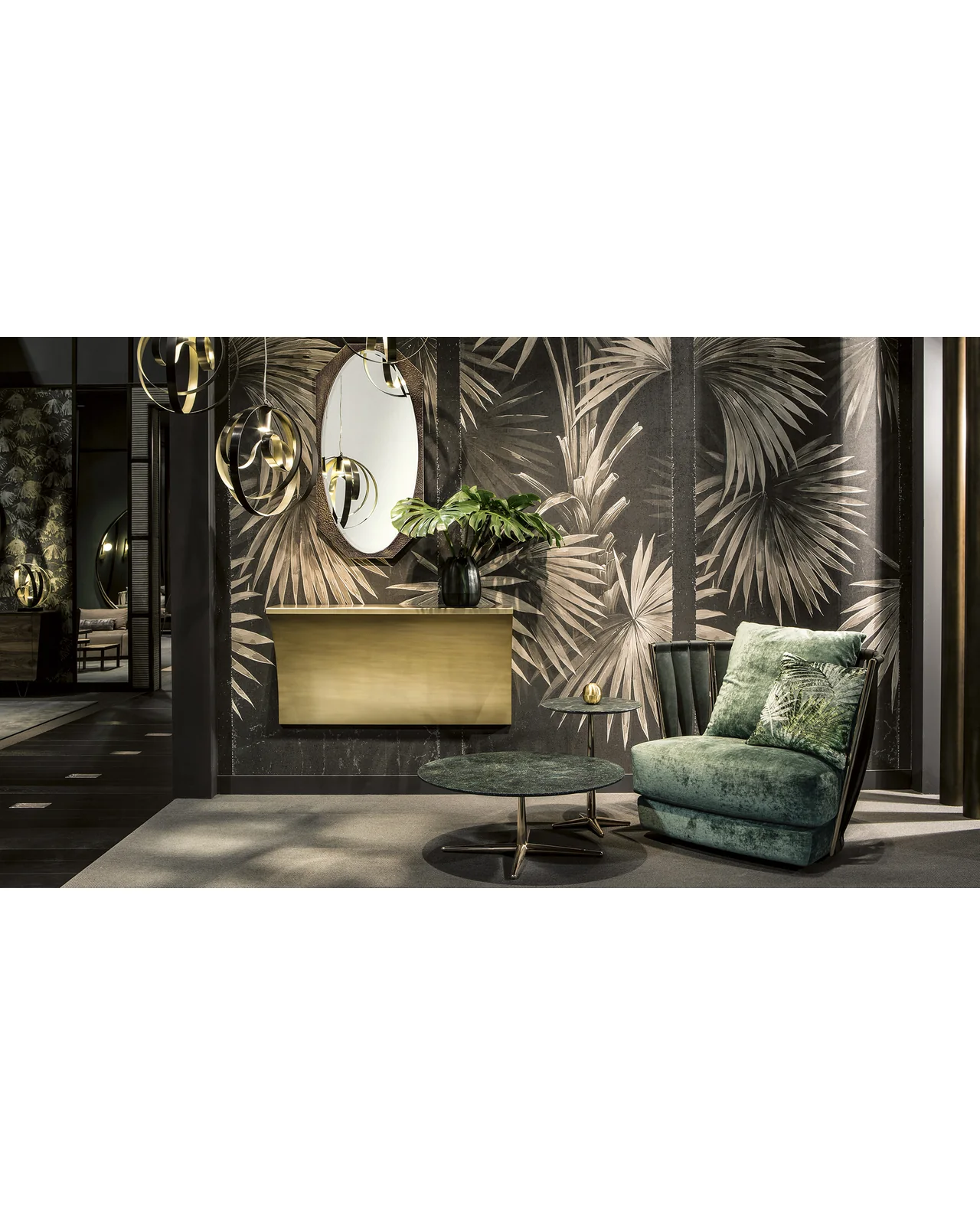 City coffee and side table by Cantori, in an interior setting, photo 4 of 4