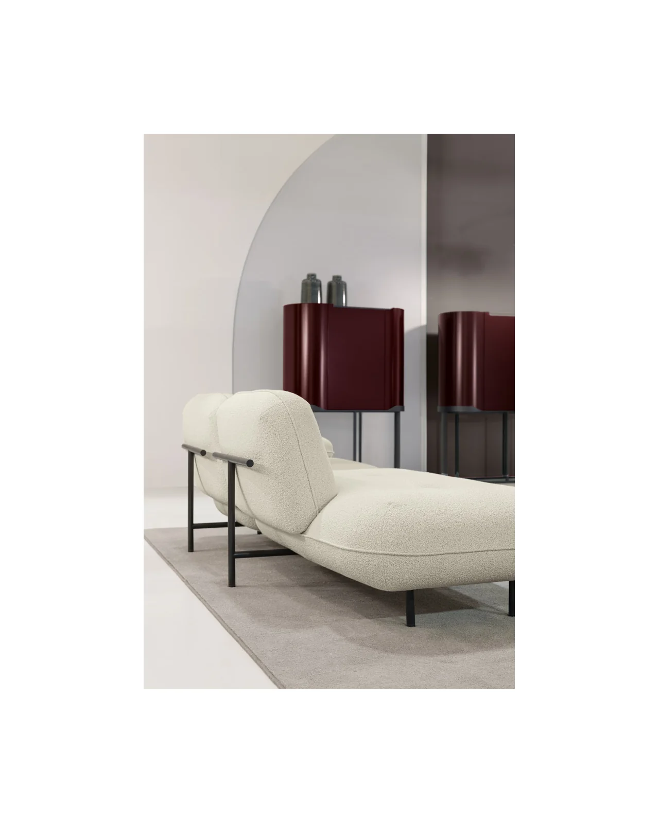 Cloud modular sofa by Cantori, in an interior setting, photo 8 of 8