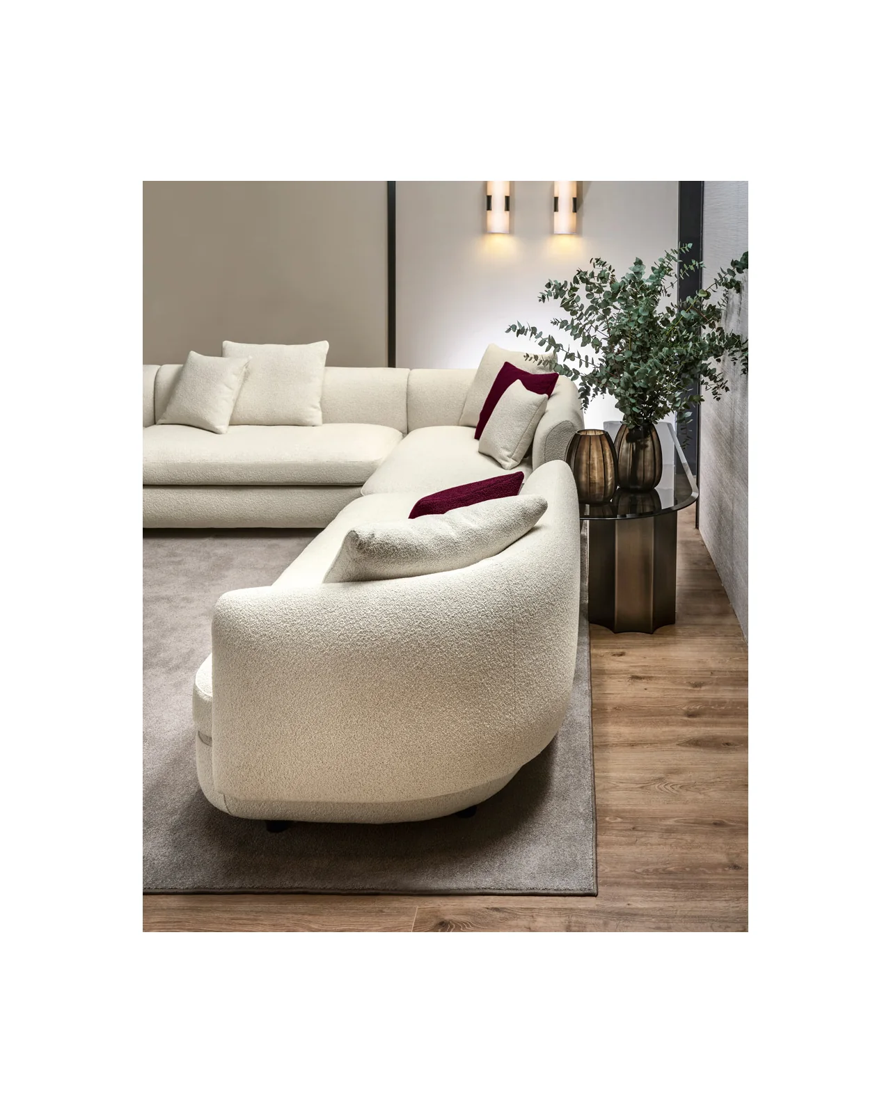 Gabrielle modular sofa by Cantori, in an interior setting, photo 4 of 8