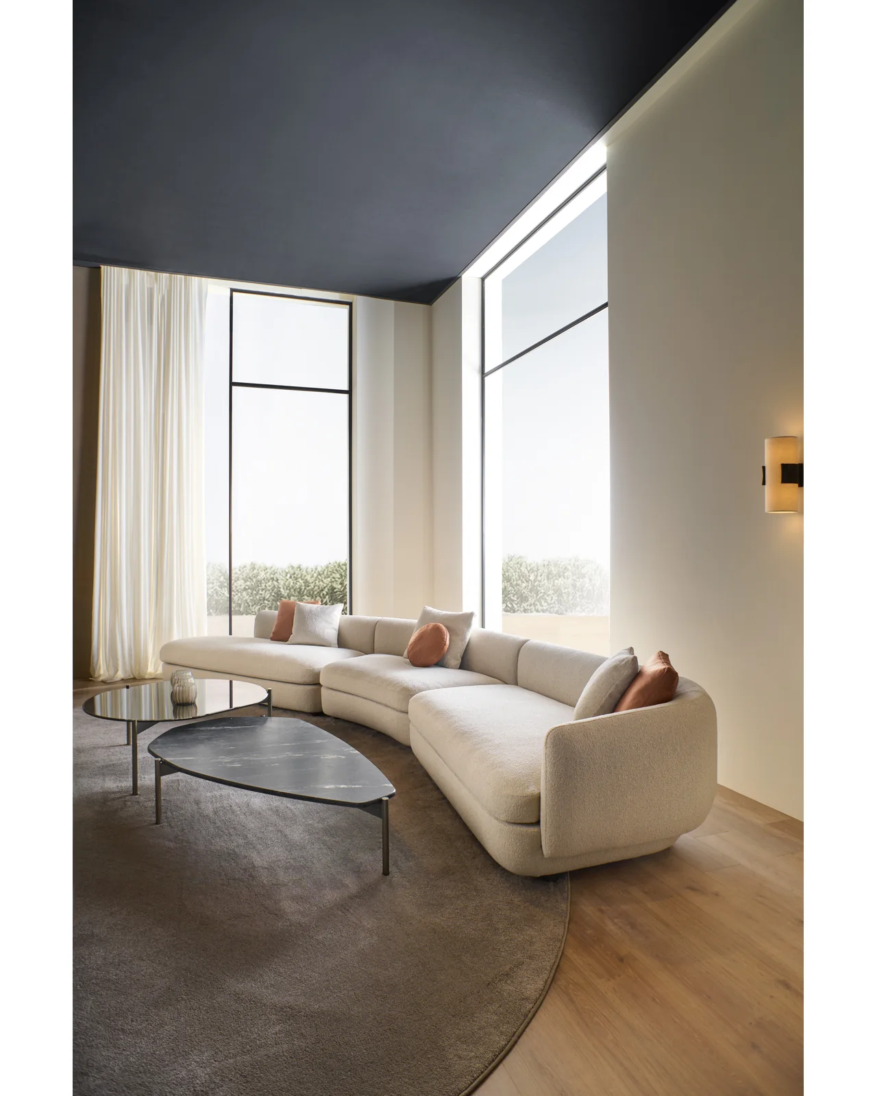 Gabrielle modular sofa by Cantori, in an interior setting, photo 5 of 8