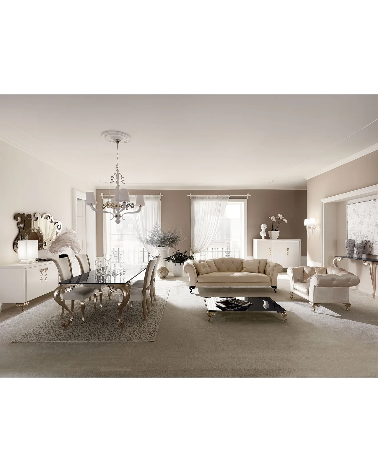 George dining table by Cantori, in an interior setting, photo 5 of 7