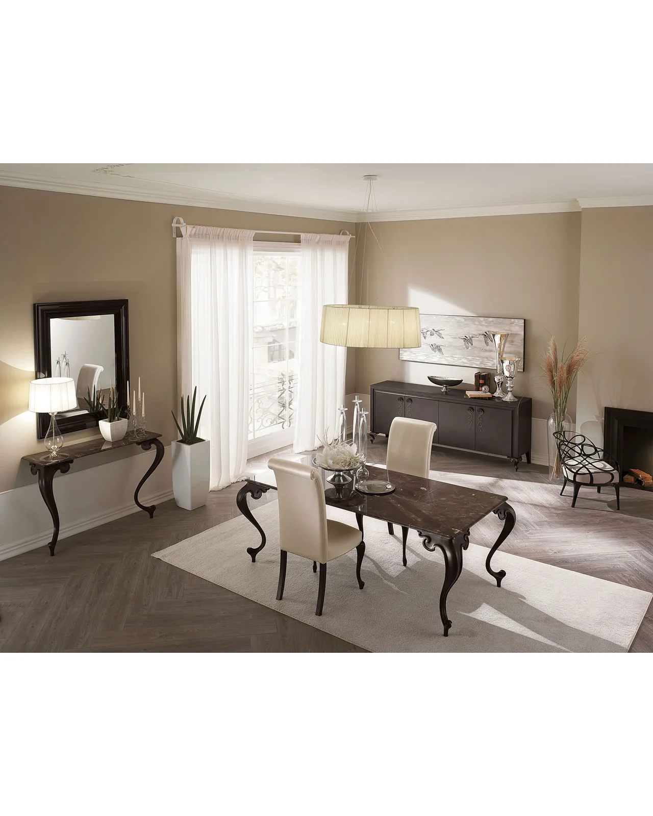 George dining table by Cantori, in an interior setting, photo 7 of 7