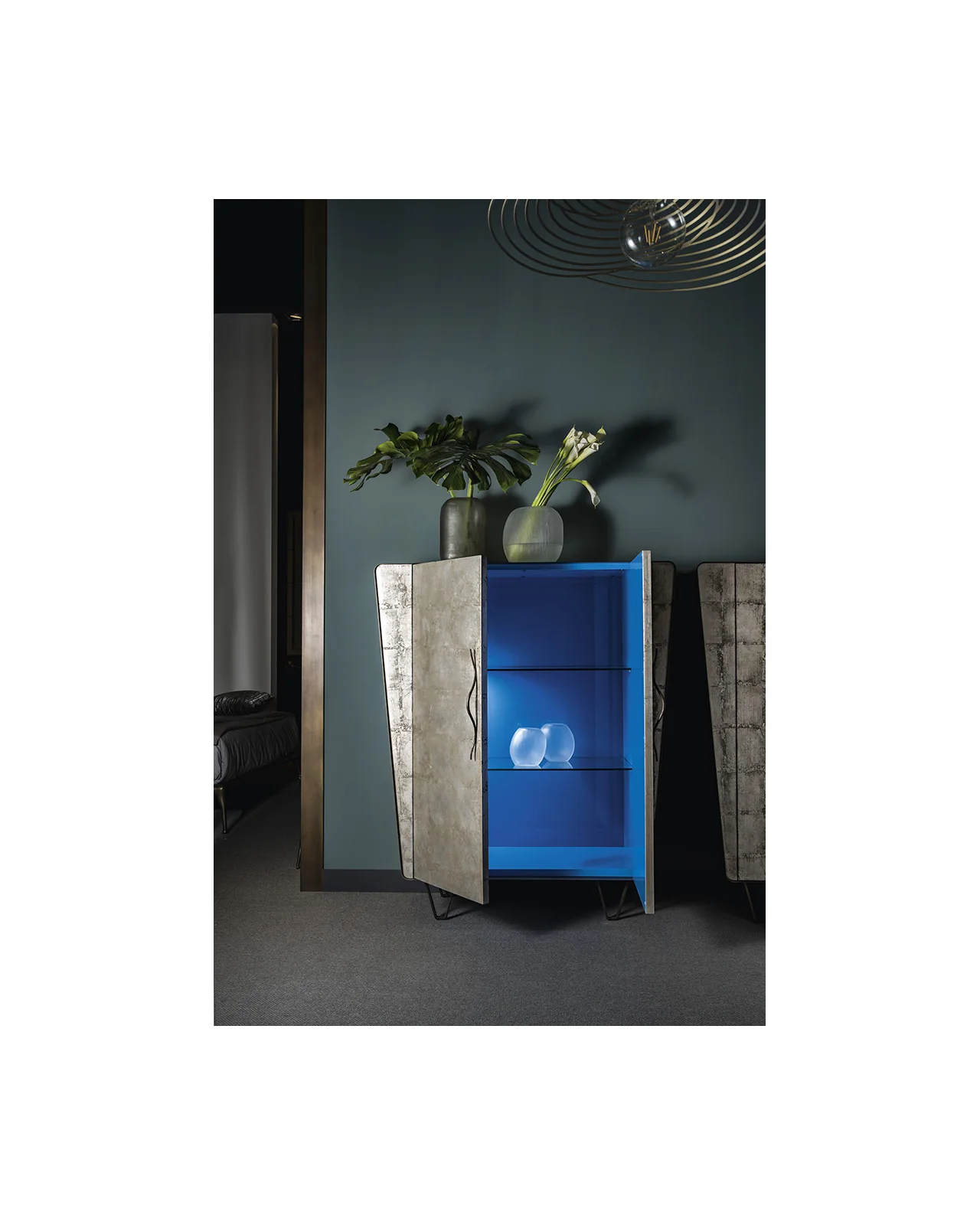 Icaro cabinet by Cantori, in an interior setting, photo 4 of 5