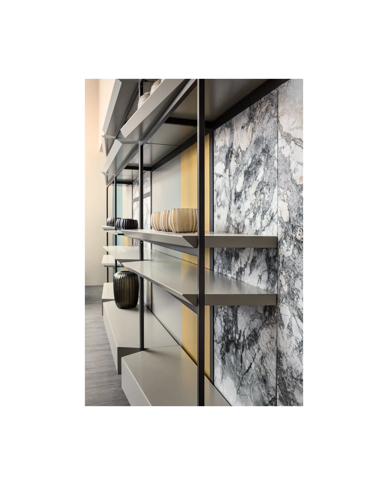 Macao wall unit composition by Cantori, in an interior setting, photo 4 of 13